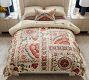 Paige Suzani Embroidered Lumbar Pillow