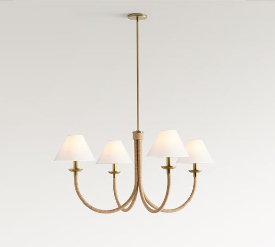 Wilson Rope Round Chandelier (41")