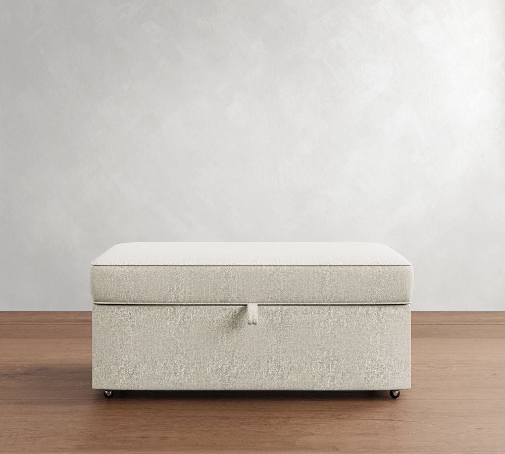 PB Comfort Storage Ottoman