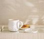 Embossed Coastal Stoneware Mug