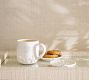 Pearlescent Shell Stoneware Appetizer Plates - Set of 4