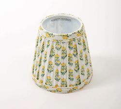 Maison Maison Pleated Block Print Shades