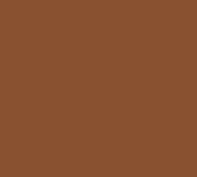 Chestnut Brown Leather Accent Chair with Metal Frame