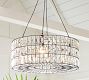 Adeline Crystal Round Chandelier (20&quot;-27&quot;)