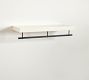 Brighton Closet Shelf With Rail (36&quot;-48&quot;)