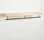Brighton Closet Shelf With Rail (36&quot;-48&quot;)