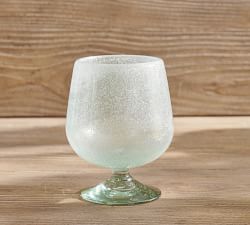 Handcrafted Recycled Sea Glass Spritzer Glasses