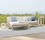Indio Eucalyptus 2-Piece Loveseat Chaise Outdoor Sectional (95&quot;)