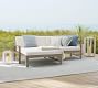 Indio Eucalyptus 2-Piece Loveseat Chaise Outdoor Sectional (95&quot;)