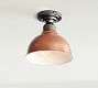 Metal Bell Flush Mount (13&quot;)