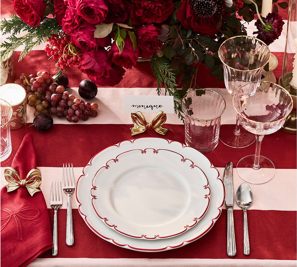 Monique Lhuillier Nell Porcelain Salad Plates &ndash; Set of 4