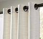 Outdoor Performance Slub Weave Curtain