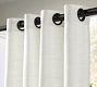 Outdoor Performance Slub Weave Curtain