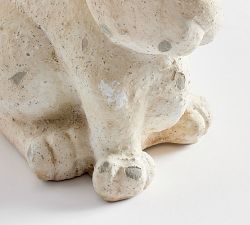 Handcrafted Terracotta Bunny Sculptures