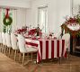 Monique Lhuillier Harper Stripe Organic Cotton Tablecloth