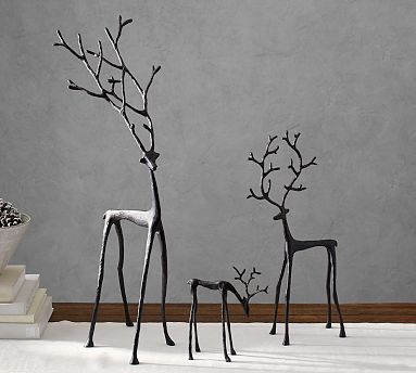 Bronze Sculpted Reindeer