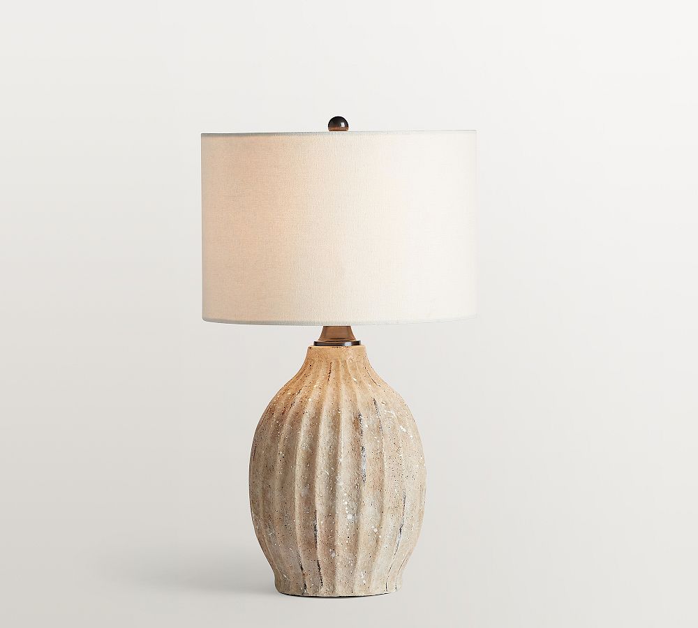 Anders Petite Terra Cotta Table Lamp (21&quot;)