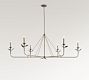 Botanical Forged Iron Chandelier (65&quot;)