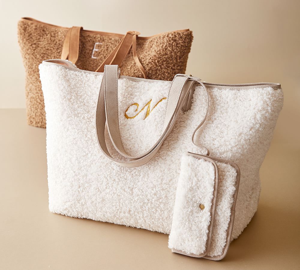 Faux Fur Tote Bag