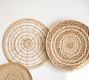 Open Weave Handwoven Wicker Basket Wall Art - 40&quot;