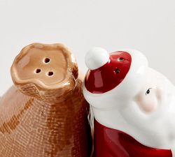 Santa's Sled Salt &amp; Pepper Shakers