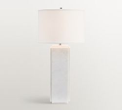 Amara Marble Table Lamp (10&quot;-24&quot;)
