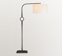Easton Forged-Iron Sectional Floor Lamp (72&quot;)