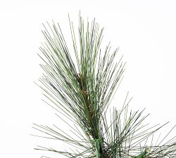 Faux Lit Needle Pine Tree