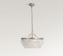 Clarissa Crystal Round Chandelier (19&quot;-28&quot;)
