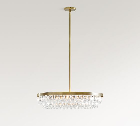 Clarissa Modern Round Chandelier (28")