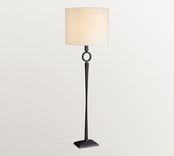 Easton Forged-Iron Floor Lamp (66")