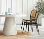 Leucadia Metal &amp; Cane Stackable Bistro Chair
