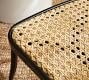 Leucadia Metal &amp; Cane Stackable Bistro Chair