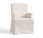 PB Comfort Square Arm Dining Armchair Replacement Slipcovers