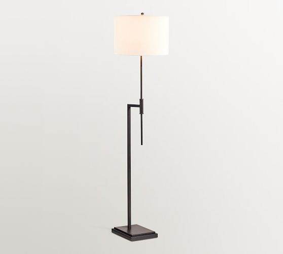Atticus Metal Floor Lamp (50")