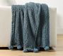 Cozy Pom Pom Sherpa Throw