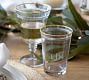 Etched Gold Rim Handcrafted Glass Tumblers - Set of 4
