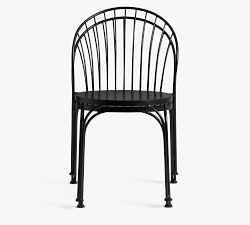 Metal Outdoor Stacking Bistro Chair