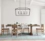 Remington Iron Linear Lantern Chandelier (42&quot;)