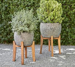 Wood Plant Stand