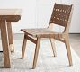 Fenton Woven Leather Dining Chair