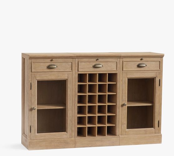 Modular Bar Buffet With Wine Grid (54")