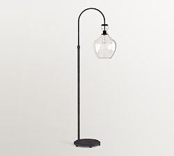 Flynn Recycled Glass Floor Lamp (65&quot;)