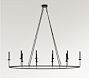 Remington Iron Oval Chandelier (61&quot;)
