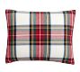 Stewart Plaid Flannel Reversible Comforter Sham