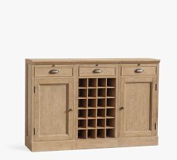 Modular Bar Buffet With Wine Grid (54&quot;)