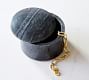 Round Marble Jewellery Box