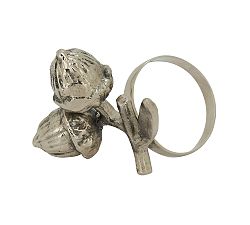 Acorn Napkin Ring, Set of 4