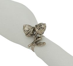 Acorn Napkin Ring, Set of 4