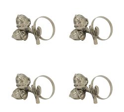 Acorn Napkin Ring, Set of 4